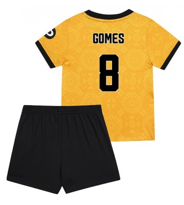 Wolves Joao Gomes #8 Hjemmebanetrøje Børn 2025-26 Kortærmet (+ Korte bukser)